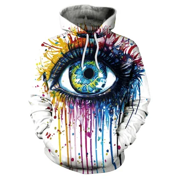 Colorful Eye 3D Print Hoodies with Hat Women Pullovers Loose Sweatshirt Unisex Clothes Sudaderas Mujer Couples Lovers
Colorful Eye 3D Print Hoodies with Hat Women Pullovers Loose Sweatshirt Unisex Clothes Sudaderas Mujer Couples Lovers