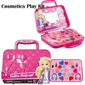 Kids Makeup Kit For Girls Toy Safe Nontoxic Cosmetics Washable Makeup Set Child Pretend Makeup Toy Set Gift For Little Girls
Kids Makeup Kit For Girls Toy Safe Nontoxic Cosmetics Washable Makeup Set Child Pretend Makeup Toy Set Gift For Little Girls