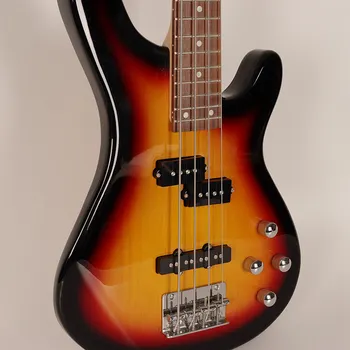 good quality sunburst color 4 string bass guitar Basswood body technical wood fingerboard 24 fret 43 inch bass
good quality sunburst color 4 string bass guitar Basswood body technical wood fingerboard 24 fret 43 inch bass