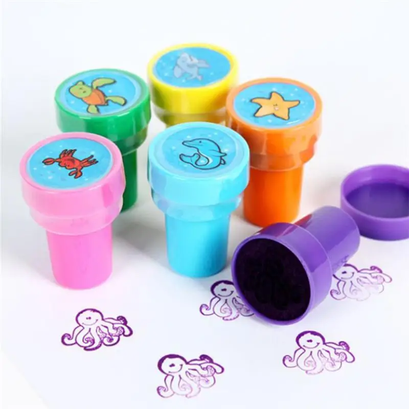 6 Pcs Plastic Mini Self Inking Stamps Sea Ocean Animal Creature for School Prizes Learn Props Kids Party Birthday Gift
6 Pcs Plastic Mini Self Inking Stamps Sea Ocean Animal Creature for School Prizes Learn Props Kids Party Birthday Gift