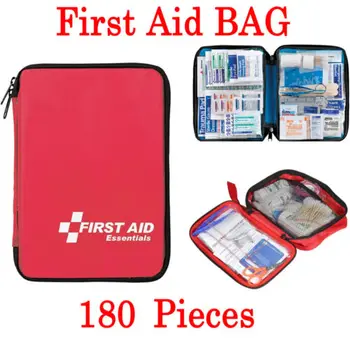 180 Pcs First Aid Kit - All-Purpose Premium Medical Supplies and Emergency Bag Storage Bags
180 Pcs First Aid Kit - All-Purpose Premium Medical Supplies and Emergency Bag Storage Bags