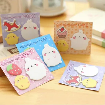 Cute Rabbit Combination Memo Pads Sticky Notes Self- Adhesive Decorative Sticker Office Stationery School Supplies 1PCS
Cute Rabbit Combination Memo Pads Sticky Notes Self- Adhesive Decorative Sticker Office Stationery School Supplies 1PCS