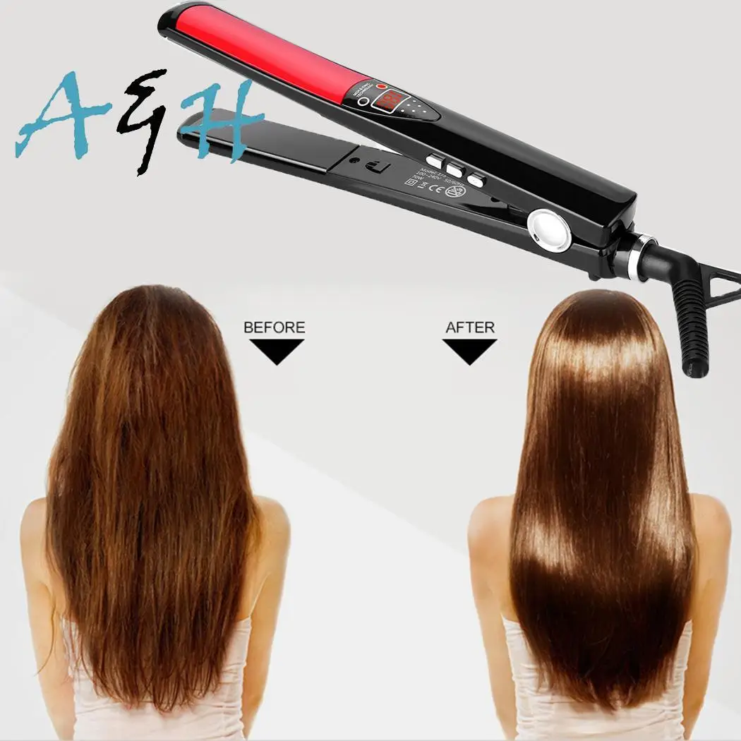 Professional Ceramic Digital LCD Hair Straightening 45-243 Celsius(113-470 Fahrenheit) 110V-240V Straightener
Professional Ceramic Digital LCD Hair Straightening 45-243 Celsius(113-470 Fahrenheit) 110V-240V Straightener