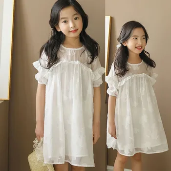 Chiffon Summer Dress Girl Princess 2019 White Teen Dress Girl 10 7 Year 12 14 5 Holiday A-line Little Kids Clothing With Sleeve
Chiffon Summer Dress Girl Princess 2019 White Teen Dress Girl 10 7 Year 12 14 5 Holiday A-line Little Kids Clothing With Sleeve