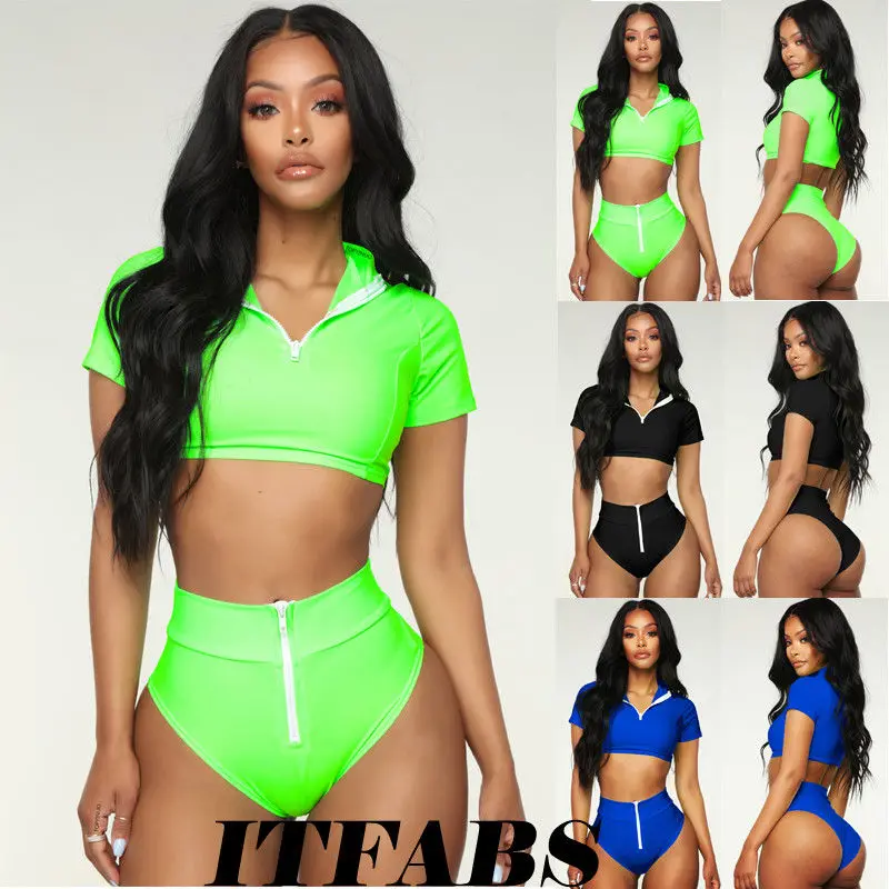 2019 Newest Hot Women Fluorescence Swimwear Bikini Bathingsuit Swimsuit Bandage Tankini Beach
2019 Newest Hot Women Fluorescence Swimwear Bikini Bathingsuit Swimsuit Bandage Tankini Beach