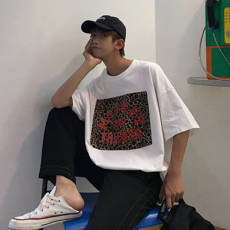 2019 Spring And Summer New Chinese Style Quality Comfortable Cotton Tide Male Harajuku Loose Large Size Short-sleeved T-shirt
2019 Spring And Summer New Chinese Style Quality Comfortable Cotton Tide Male Harajuku Loose Large Size Short-sleeved T-shirt