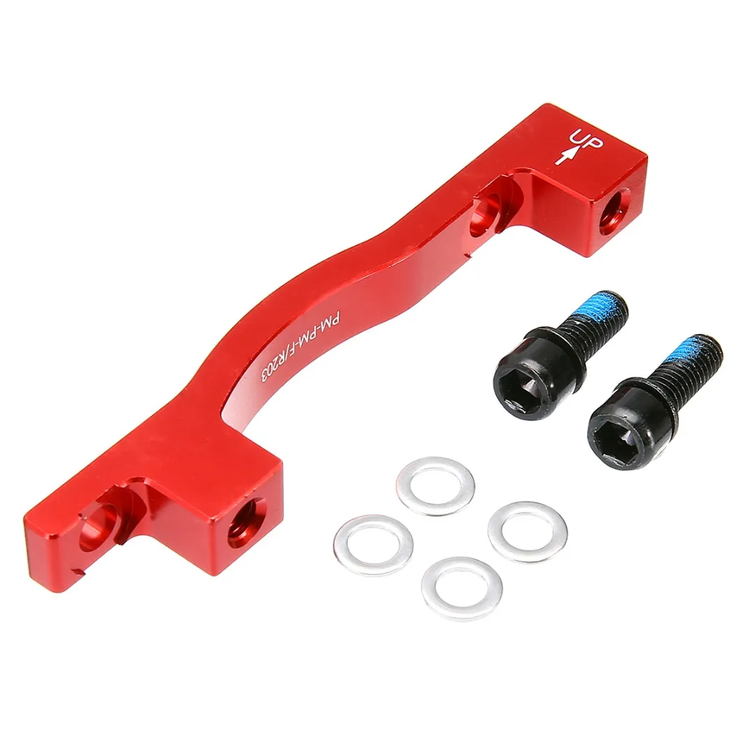 8 Inch Mountain Bike Disc Brake Post Mount Adaptor PM to PM Front Fork or Rear Frame 203mm Cycling Bicycle Parts
8 Inch Mountain Bike Disc Brake Post Mount Adaptor PM to PM Front Fork or Rear Frame 203mm Cycling Bicycle Parts