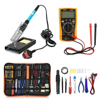 AsyPets Soldering Iron Kit 60W Adjustable Temperature Welding Tool Multi Upgraded Welding Kit for Various Repair
AsyPets Soldering Iron Kit 60W Adjustable Temperature Welding Tool Multi Upgraded Welding Kit for Various Repair