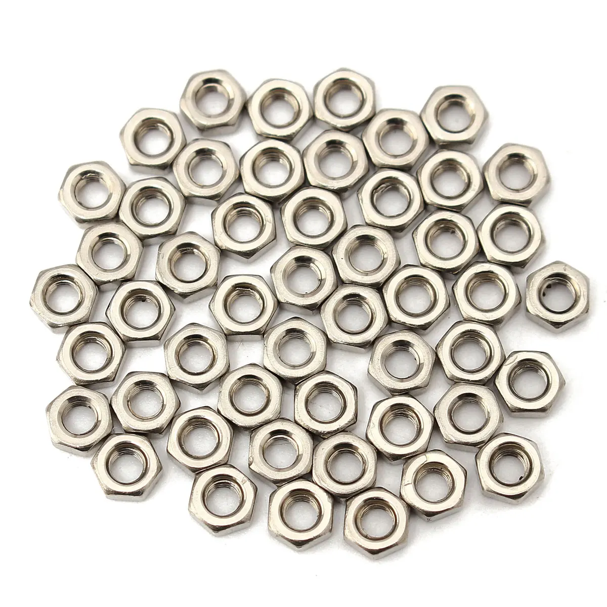 20Pcs M3 Stainless Steel Hexagon Full Nuts To Fit Metric Coarse Pitch Bolts Screws For Motor Mount Servo Bracket Robot Chassis
20Pcs M3 Stainless Steel Hexagon Full Nuts To Fit Metric Coarse Pitch Bolts Screws For Motor Mount Servo Bracket Robot Chassis