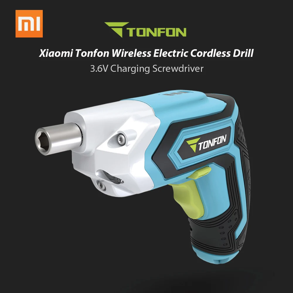 Xiaomi Mijia Tonfon Wireless Electric Cordless Drill Impact Gun Gill Power Screwdriver With Bits 1500mAh Rechargeable Battery
Xiaomi Mijia Tonfon Wireless Electric Cordless Drill Impact Gun Gill Power Screwdriver With Bits 1500mAh Rechargeable Battery