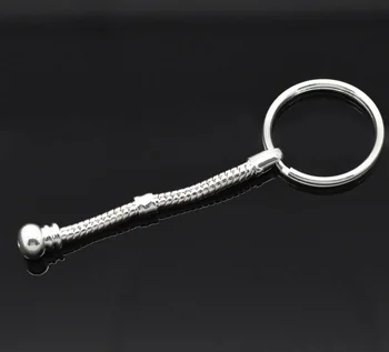 Silver Plated Key Chains & Key Rings Fit European Charm Keychain 7cm(2-3/4"), sold per packet of 5 (B15138)
Silver Plated Key Chains & Key Rings Fit European Charm Keychain 7cm(2-3/4"), sold per packet of 5 (B15138)