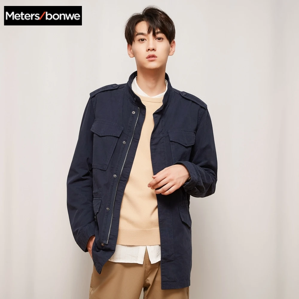 Metersbonwe men's jacket 2019 spring new arrival military style front coat
Metersbonwe men's jacket 2019 spring new arrival military style front coat