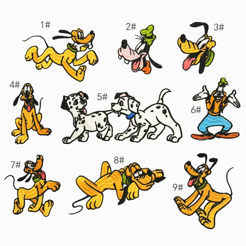 dog Cartoon animation character clothing patch Children's clothing DIY Embroidered Applique Sewing Iron On 
dog Cartoon animation character clothing patch Children's clothing DIY Embroidered Applique Sewing Iron On
