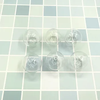100pcs/lot 25mm wholesale double hole hollow glass round ball glass globe vial pendant glass bottle jars jewelry findings making
100pcs/lot 25mm wholesale double hole hollow glass round ball glass globe vial pendant glass bottle jars jewelry findings making