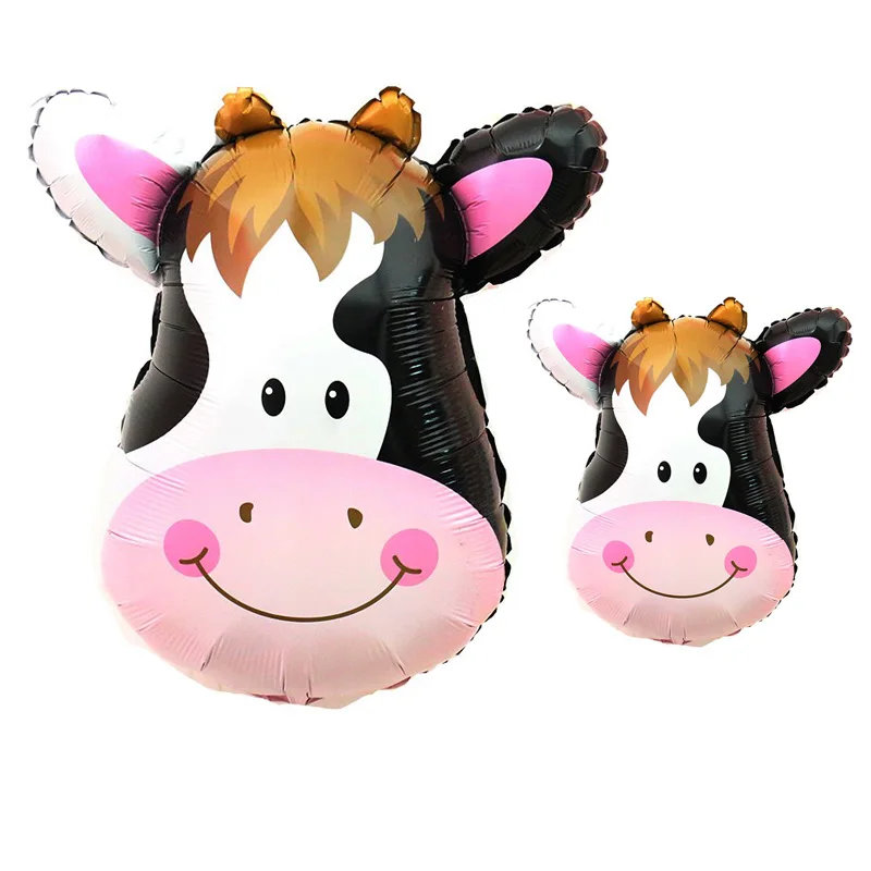 2pcs Babyshower Cow Balloon Cartoon Amnimal Aluminium Foil Ballon Birthday Party Decorations Adult and Kids New Year Supplies
2pcs Babyshower Cow Balloon Cartoon Amnimal Aluminium Foil Ballon Birthday Party Decorations Adult and Kids New Year Supplies