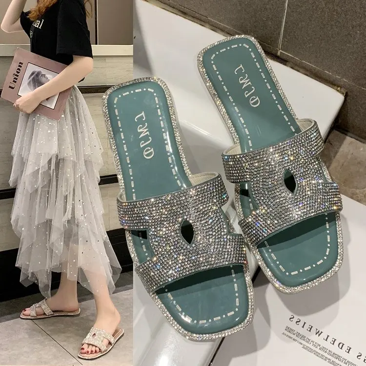 Summer Luxury Brand Designer Slides Womens Cute Slippers Pantuflas Sliders Flat Shoes Female Pantuflas De Mujer Woman Mules
Summer Luxury Brand Designer Slides Womens Cute Slippers Pantuflas Sliders Flat Shoes Female Pantuflas De Mujer Woman Mules