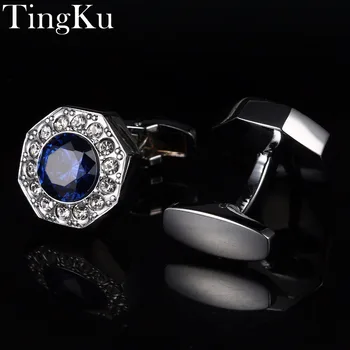 Luxury Cufflinks Blue for Mens Crysta Cufflinks Brand for Groom Shirt High Quality Men Wedding Cuff Buttons Links Silver Man Se
Luxury Cufflinks Blue for Mens Crysta Cufflinks Brand for Groom Shirt High Quality Men Wedding Cuff Buttons Links Silver Man Se