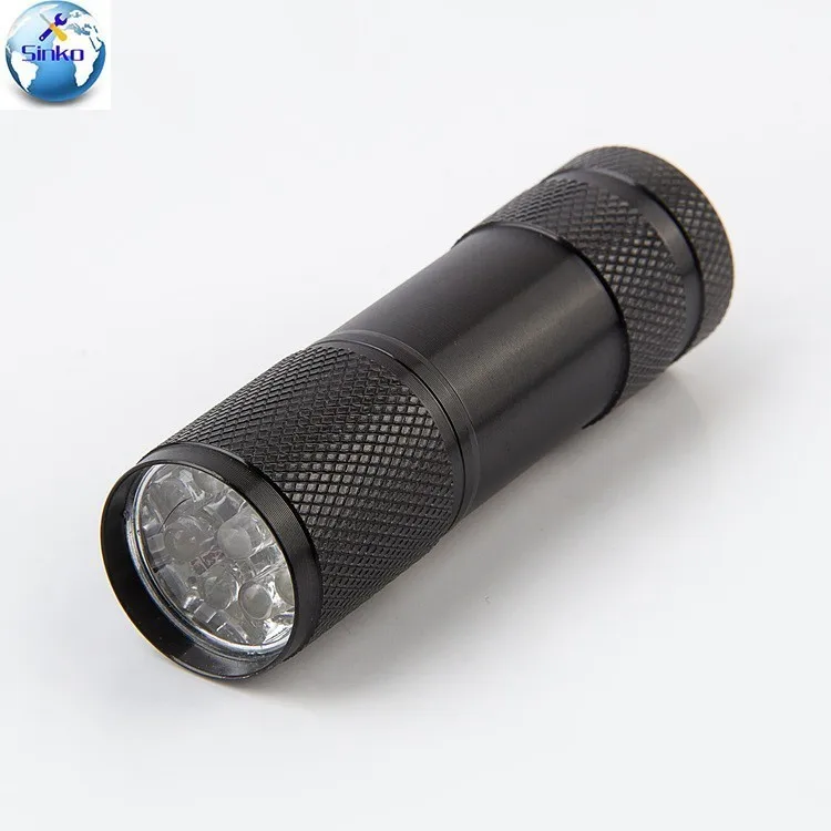 Mini 9LED UV Flashlight Ultraviolet LED Flashlight Ultra Violet Invisible Ink Marker Detection Torch Light AAA UV Lamp Hand Tool
Mini 9LED UV Flashlight Ultraviolet LED Flashlight Ultra Violet Invisible Ink Marker Detection Torch Light AAA UV Lamp Hand Tool