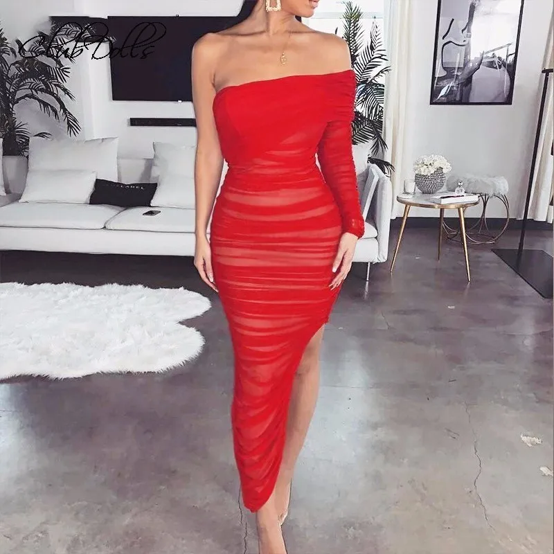 Ribbed Mesh Cocktail Dresses Women Slash Neck Midi Summer 2019 Party Formal Evening Gowns Split Cocktail Dress
Ribbed Mesh Cocktail Dresses Women Slash Neck Midi Summer 2019 Party Formal Evening Gowns Split Cocktail Dress