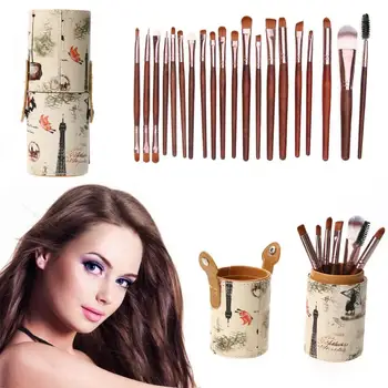 Eye Makeup Brush Set 20pcs Eyeshadow Foundation Tool Eye brushes Set blend shadow angled Eyeliner with Round Tube Cosmetic Tool
Eye Makeup Brush Set 20pcs Eyeshadow Foundation Tool Eye brushes Set blend shadow angled Eyeliner with Round Tube Cosmetic Tool