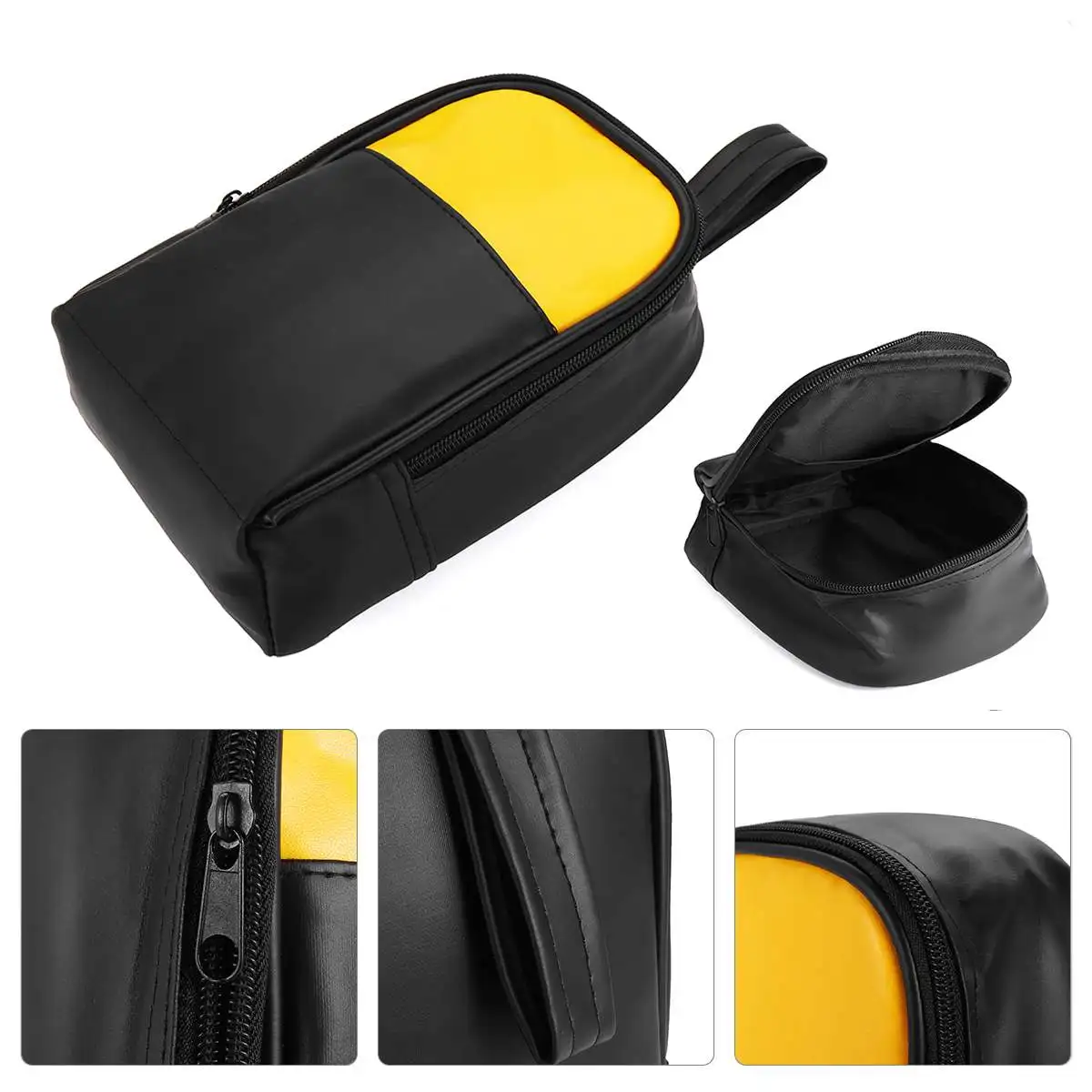 Portable PU Leather Handbags Universal Multi-function Bag Test Carrier for Fluke Multimeter 15B 17B 18B 115 116 Storage Bags
Portable PU Leather Handbags Universal Multi-function Bag Test Carrier for Fluke Multimeter 15B 17B 18B 115 116 Storage Bags