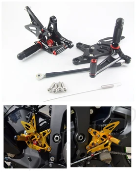 CNC Adjustable Rearsets Foot Pegs Rear Set For Kawasaki ZX6R ZX636 2009-2010-2011-2012-2013-2014-2015-2016-2017-2018 
CNC Adjustable Rearsets Foot Pegs Rear Set For Kawasaki ZX6R ZX636 2009-2010-2011-2012-2013-2014-2015-2016-2017-2018