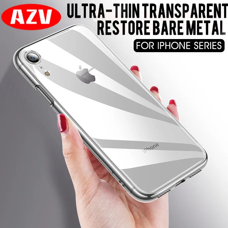 Ultra Thin Soft TPU Silicone Case For iPhone 6 6s 7 8 Plus X XS MAX XR Transparent Case For iPhone 4 4s 5 5s se Protective Case
Ultra Thin Soft TPU Silicone Case For iPhone 6 6s 7 8 Plus X XS MAX XR Transparent Case For iPhone 4 4s 5 5s se Protective Case