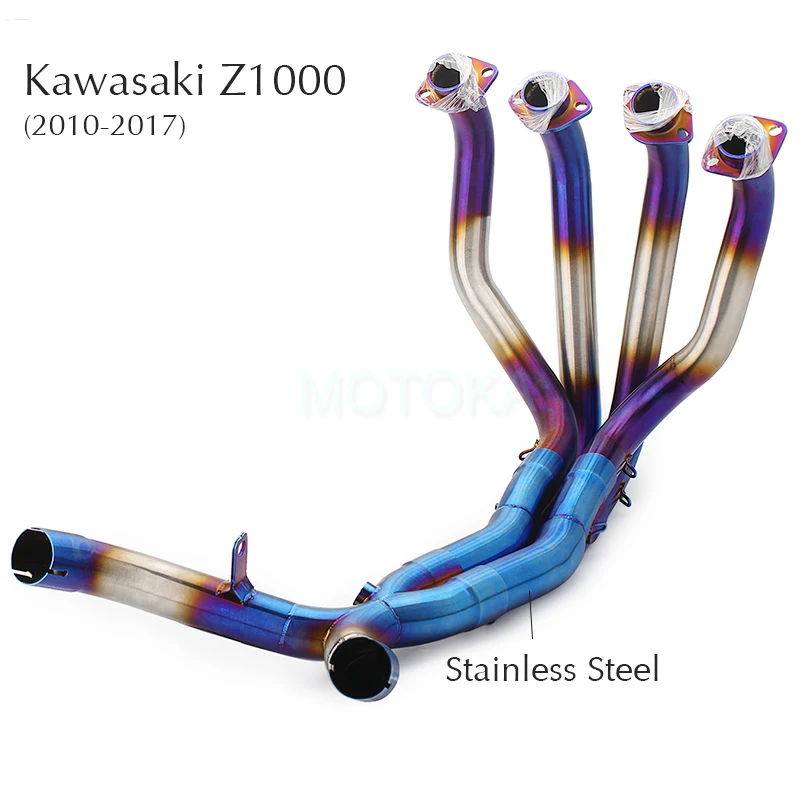 Kawasaki Z1000 Motorcycle Exhaust Pipe System Stainless Steel Vent Front Mid Link Pipe 2010 2011 2012 2013 2014 2015 2016 2017
Kawasaki Z1000 Motorcycle Exhaust Pipe System Stainless Steel Vent Front Mid Link Pipe 2010 2011 2012 2013 2014 2015 2016 2017
