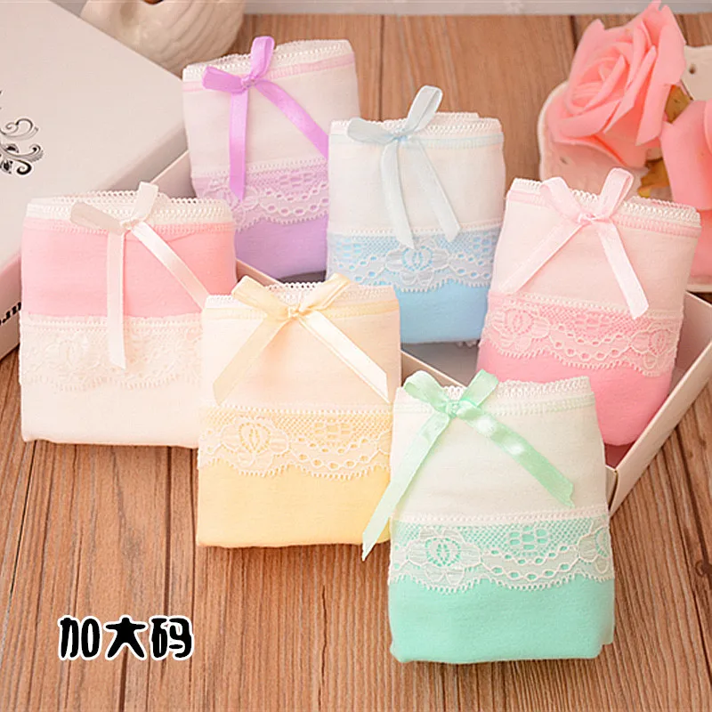 Panties Women Cueca Underwear Women Large Size Panties Cotton Lace Gas Thongs Cute Lady Briefs Waist Girls Wholesale B809 
Panties Women Cueca Underwear Women Large Size Panties Cotton Lace Gas Thongs Cute Lady Briefs Waist Girls Wholesale B809