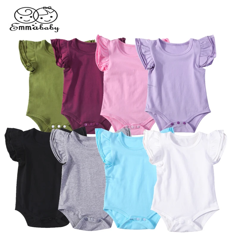 Summer Cotton Baby Clothing Infant Baby Girl Solid Ruffles Romper Short Sleeve Outfits Jumpsuit Clothes
Summer Cotton Baby Clothing Infant Baby Girl Solid Ruffles Romper Short Sleeve Outfits Jumpsuit Clothes