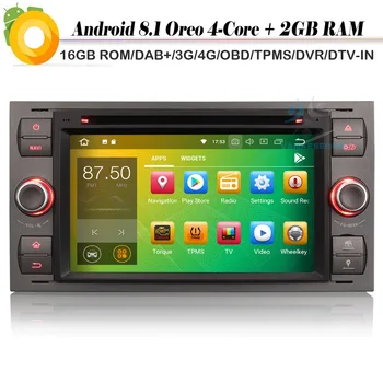 DAB+Quad Core Android 8.1 Autoradio Car stereo WiFi 4G GPS Radio Car Multimedia Player for FORD FOCUS FIESTA KUGA GALAXY TRANSIT
DAB+Quad Core Android 8.1 Autoradio Car stereo WiFi 4G GPS Radio Car Multimedia Player for FORD FOCUS FIESTA KUGA GALAXY TRANSIT