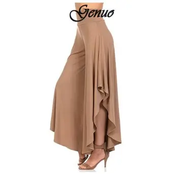 2019 Spring Fashion Casual Loose Broad Leg Trousers Women's Temperament Irregular Loudspeaker Trousers 
2019 Spring Fashion Casual Loose Broad Leg Trousers Women's Temperament Irregular Loudspeaker Trousers