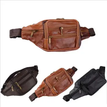2019 Men Leather Waist Bag Fanny Pack Hiking Cycling Waist Hip Bum Bag Sling Backpack Solid Casual Bags Packs Fashion New Sale
2019 Men Leather Waist Bag Fanny Pack Hiking Cycling Waist Hip Bum Bag Sling Backpack Solid Casual Bags Packs Fashion New Sale