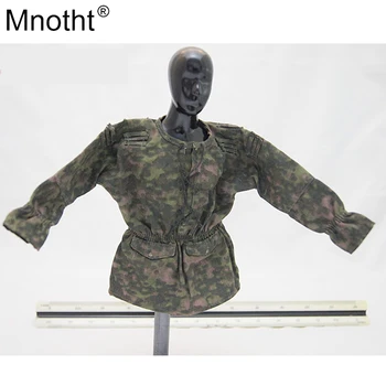 Mnotht 1/6 Scale 3R WWII German Spring mist Mint camouflage smock edge Model Female Soldier shirt Toy for 12'' Action Figure
Mnotht 1/6 Scale 3R WWII German Spring mist Mint camouflage smock edge Model Female Soldier shirt Toy for 12'' Action Figure