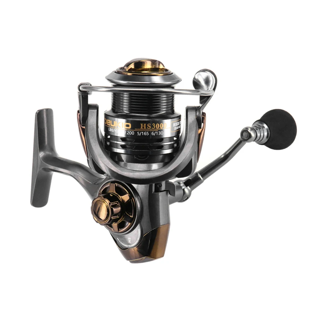 LIXADA Spinning Fishing Reel 5BB + 1 Bearing Balls 2000-5000 Series 7:1:1 Metal Coil Spinning Reel Boat Rock Fishing Wheel
LIXADA Spinning Fishing Reel 5BB + 1 Bearing Balls 2000-5000 Series 7:1:1 Metal Coil Spinning Reel Boat Rock Fishing Wheel