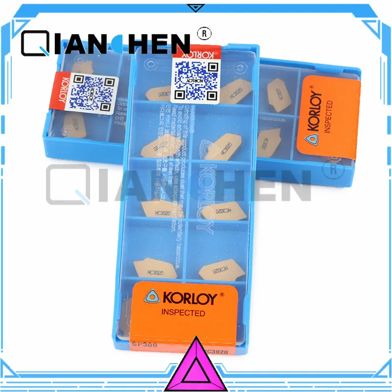 Genuine Original Korea Korloy SP300 NC3020 (10pcs/lot) High Quality Internal turning tool Insert
Genuine Original Korea Korloy SP300 NC3020 (10pcs/lot) High Quality Internal turning tool Insert