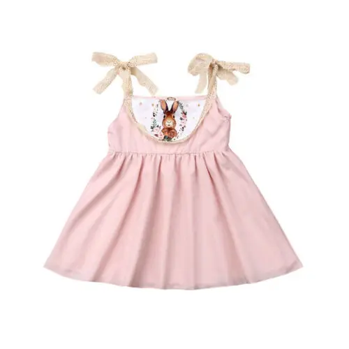 Toddler Baby Girl Easter Dress Bunny Print Straps Halter Girls Summer Clothes Casual Party Dresses Pleated Sundress
Toddler Baby Girl Easter Dress Bunny Print Straps Halter Girls Summer Clothes Casual Party Dresses Pleated Sundress