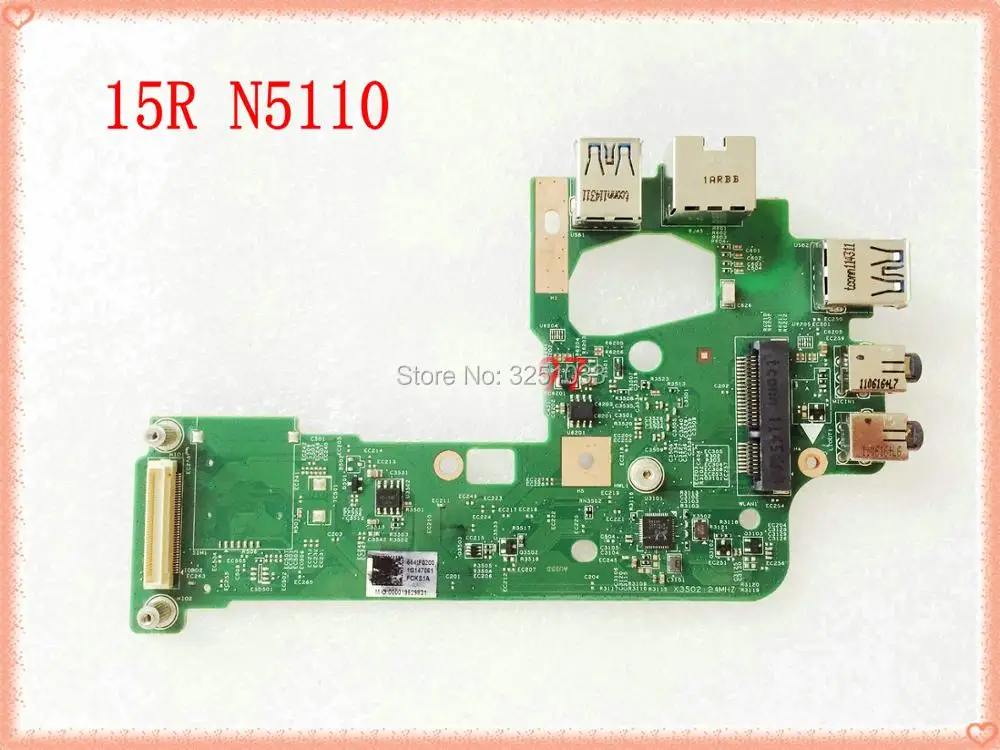 48.4IF04.011 For Dell Inspiron 15R N5110 AUDIO USB Port LAN board Ethernet USB 3.0 Board 48.4IE14.011 48.4IF20.021
48.4IF04.011 For Dell Inspiron 15R N5110 AUDIO USB Port LAN board Ethernet USB 3.0 Board 48.4IE14.011 48.4IF20.021