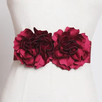 SeeBeautiful New Fashion 2020 Summer Autumn Three-dimensional Flower Decoration Wide Belts Elastic Cloth Girdle Women Y969
SeeBeautiful New Fashion 2020 Summer Autumn Three-dimensional Flower Decoration Wide Belts Elastic Cloth Girdle Women Y969