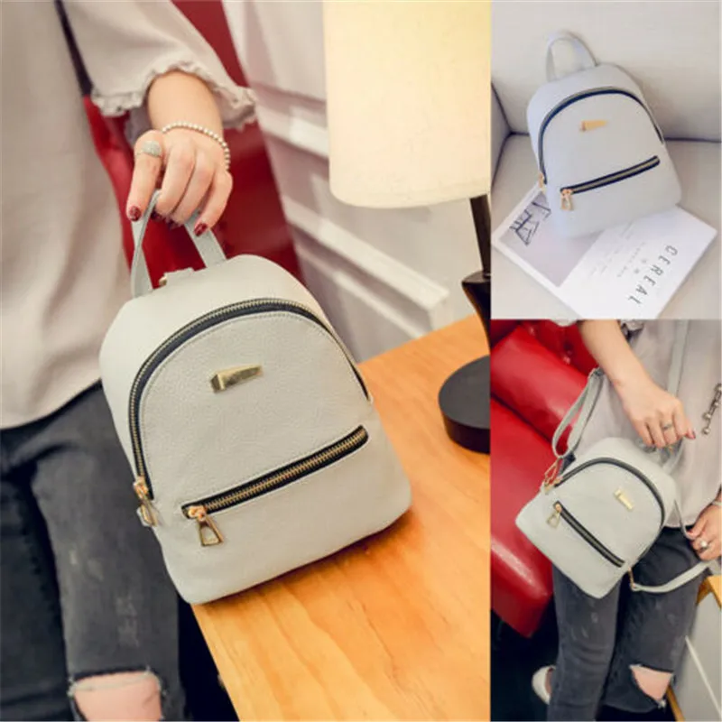 Fashion Women Backpack Travel Bag Girls Ladies PU Leather Rucksack New Casual Solid Portable Backpack
Fashion Women Backpack Travel Bag Girls Ladies PU Leather Rucksack New Casual Solid Portable Backpack