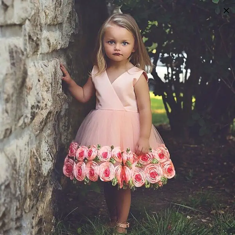 2019 Newest Style Flower Lovely Girls Dress Princess Kids Baby Party Pageant Wedding Bridesmaid Adorable Dress Size 2-8Years 
2019 Newest Style Flower Lovely Girls Dress Princess Kids Baby Party Pageant Wedding Bridesmaid Adorable Dress Size 2-8Years