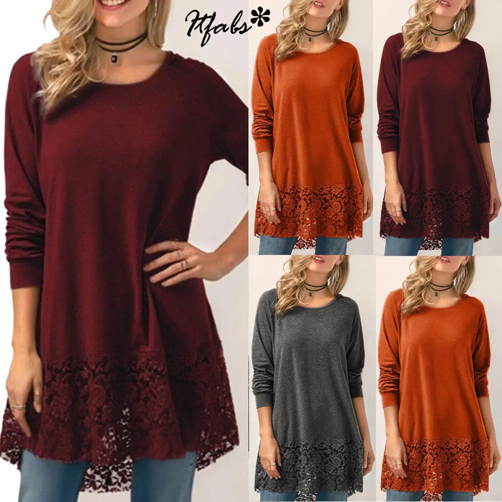 New Womens Casual Long Sleeve Solid Loose Tunic Top Shirt Chiffon Mini Dress Plus Size S-XXXL
New Womens Casual Long Sleeve Solid Loose Tunic Top Shirt Chiffon Mini Dress Plus Size S-XXXL