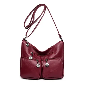 2019 Luxury Handbags Women Bags Designer Brand Female Vintage Messenger Bags Sac A Main Female Leather Crossbody Shoulder Bag
2019 Luxury Handbags Women Bags Designer Brand Female Vintage Messenger Bags Sac A Main Female Leather Crossbody Shoulder Bag
