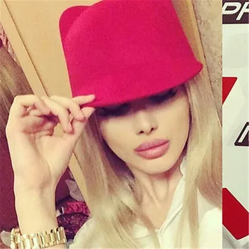 Summer Fashion Beanie Hats For Women Ladies Adult Cat Ears Wool Derby Bowler Fashion Cap Hot Sale
Summer Fashion Beanie Hats For Women Ladies Adult Cat Ears Wool Derby Bowler Fashion Cap Hot Sale
