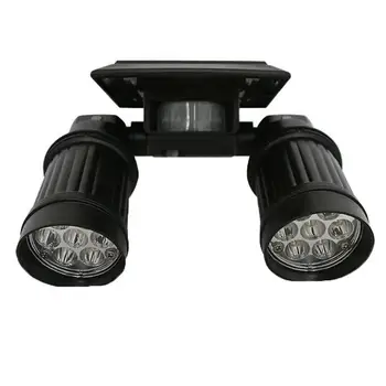 14LEDs Outdoor Solar Lamp Waterproof Dual Head PIR Motion Sensor Spotlight Adjustable Garden Street Driveway Wall Light
14LEDs Outdoor Solar Lamp Waterproof Dual Head PIR Motion Sensor Spotlight Adjustable Garden Street Driveway Wall Light