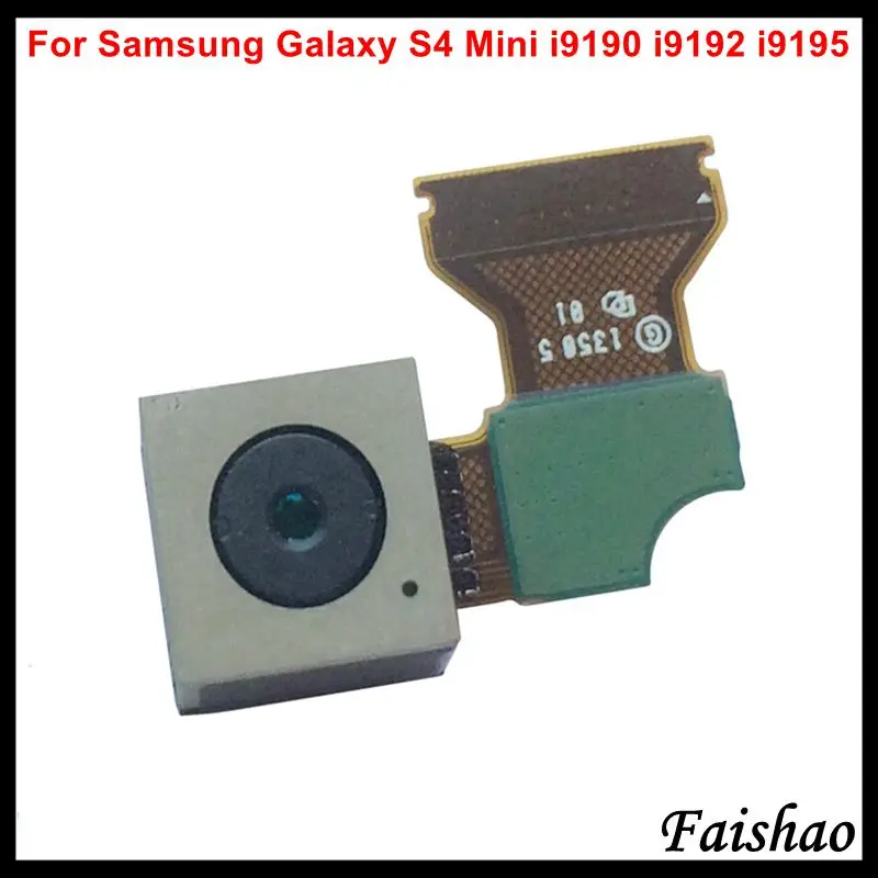 FaiShao Новый 10 шт./лот для samsung Galaxy S4 mini i9190 i9192 i9195 Большой главный сзади Камера модуль