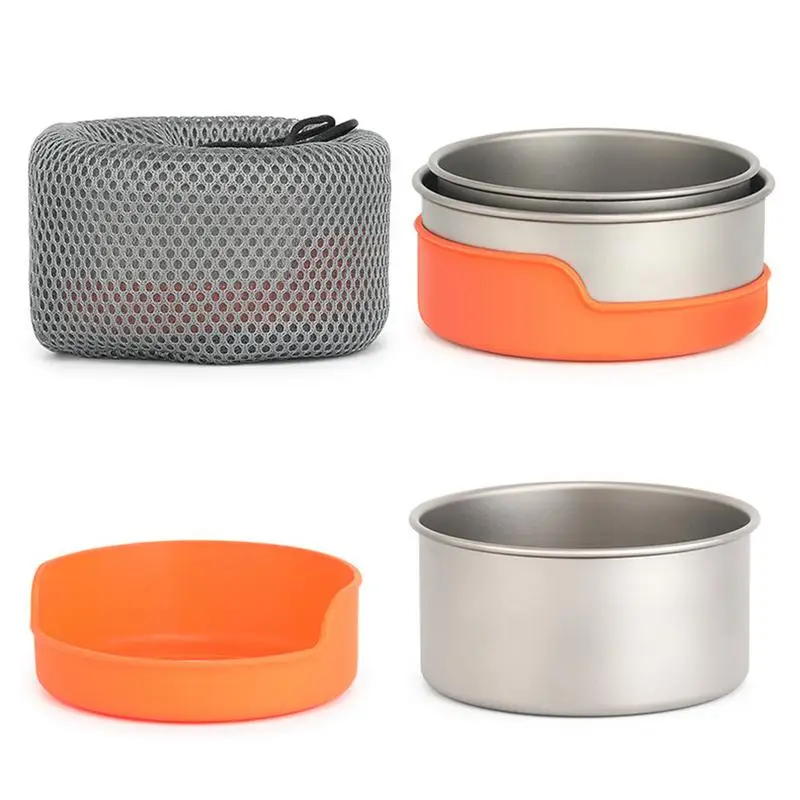 Titanium Bowl Ultralight Camping Cookware Tableware Cutlery Picnic Anti-Scalding Cooking Bowls Outdoor Travel Hiking Utensils
Titanium Bowl Ultralight Camping Cookware Tableware Cutlery Picnic Anti-Scalding Cooking Bowls Outdoor Travel Hiking Utensils