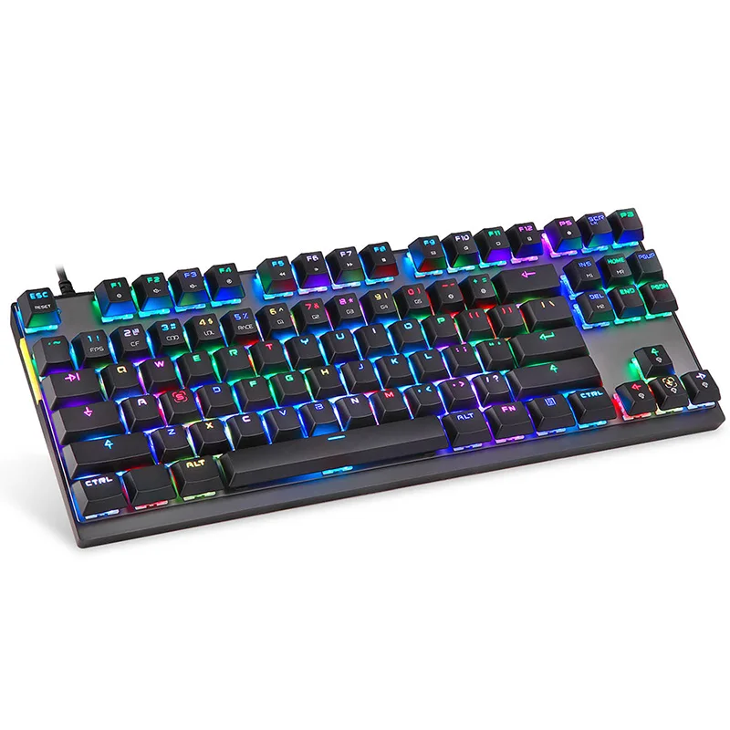 Motospeed K82 USB Wired Mechanical Keyboard with RGB Backlight All-key Anti-ghost
Motospeed K82 USB Wired Mechanical Keyboard with RGB Backlight All-key Anti-ghost