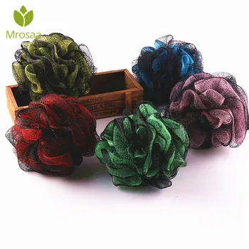 Mrosaa Bath Ball Mesh Exfoliating Shower Pouf Bath Sponge Towels Body Wash Shower Rich Bubble Bath Flower Bathroom Products
Mrosaa Bath Ball Mesh Exfoliating Shower Pouf Bath Sponge Towels Body Wash Shower Rich Bubble Bath Flower Bathroom Products