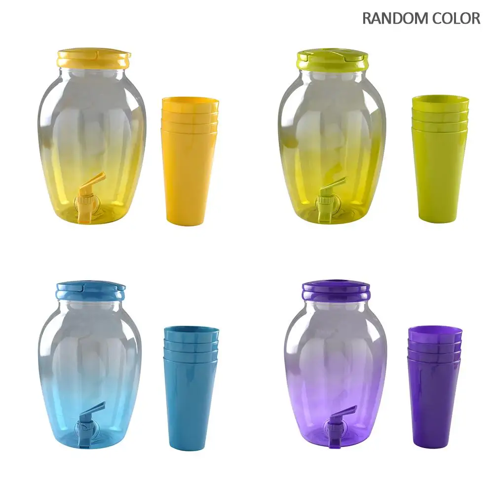 Pe Transparent Jar Juice Bottle Cold Bucket With Faucet Cold Kettle Transparent Jug High Quality 2019 New Home Decoration
Pe Transparent Jar Juice Bottle Cold Bucket With Faucet Cold Kettle Transparent Jug High Quality 2019 New Home Decoration